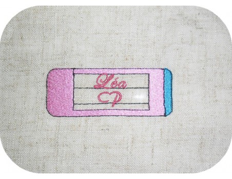 Instant download machine embroidery design rubber