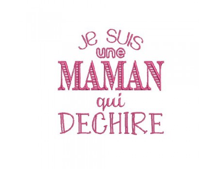 Instant download machine embroidery design mother