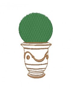 Pot d'Anduze buis boule 2 formats