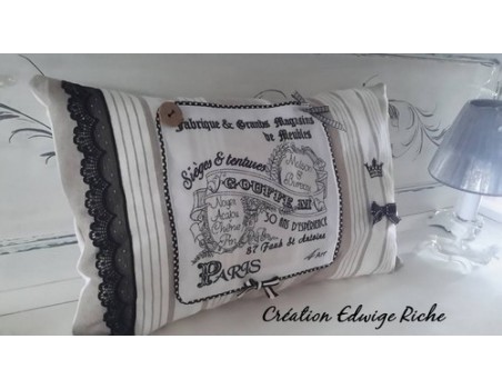 Instant download machine embroidery vintage advertising furniture stores Paris