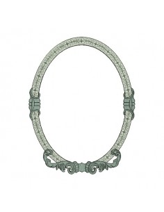 Motif de broderie machine cadre Constantin