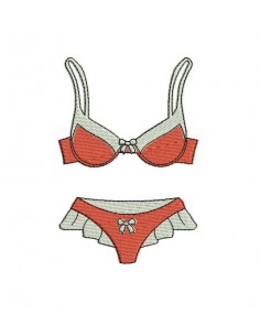 Instant download machine embroidery design Bandage underwear