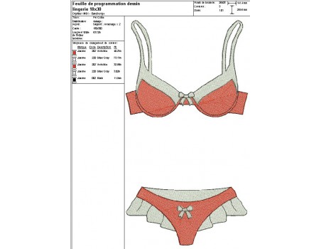 Instant download machine embroidery design Bandage underwear 