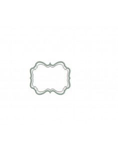 Instant download machine embroidery antique frame