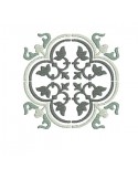 Instant download machine embroidery design Cement tile