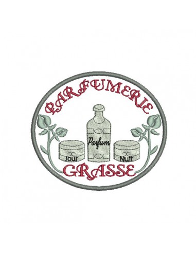 Instant download machine embroidery design perfumery