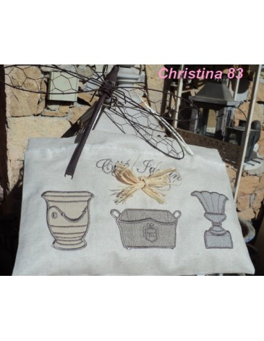 Pot d'Anduze 10x10cm Pot d'Anduze 10x10cm