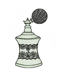 flacon de parfum n1  10x10 cm