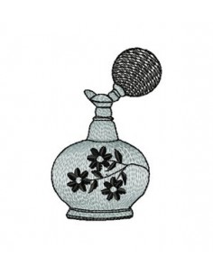 flacon de parfum n1  10x10 cm