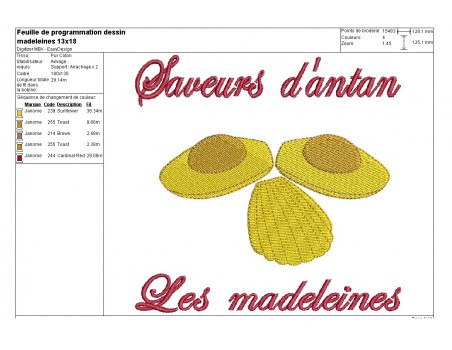 Instant download machine embroidery design cupcake