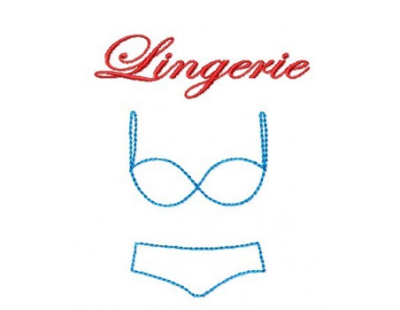 Lingerie 10x10cm