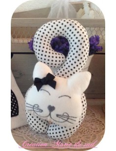 oeuf de pâques appliqué 10x10 cm