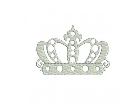Instant download machine embroidery crown