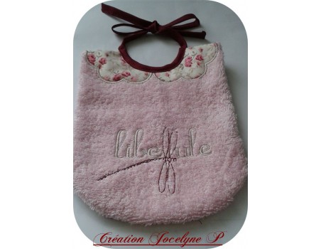 Motif de broderie machine Libellule