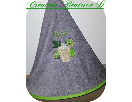 Motif de broderie mojito