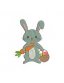 embroidery design easter bunny