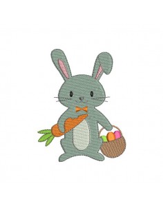 embroidery design easter bunny