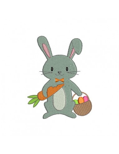 embroidery design easter bunny