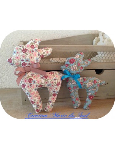 Motif de broderie machine faon doudou ITH