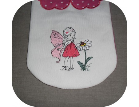 Embroidery design fairy