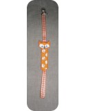 Motif de broderie machine attache tétine ou marque page Renard  ITH