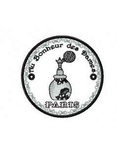 Au bonheur des dames n3  10x10 cm