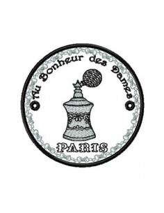 Au bonheur des dames n2  10x10 cm