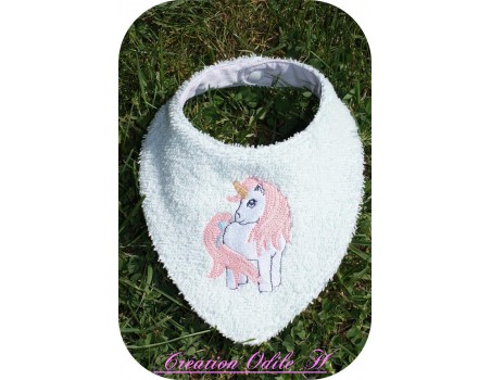 Instant download machine embroidery unicorn